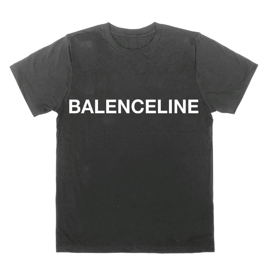 KIDS21 Black Balenceline Style T-Shirt for Kids