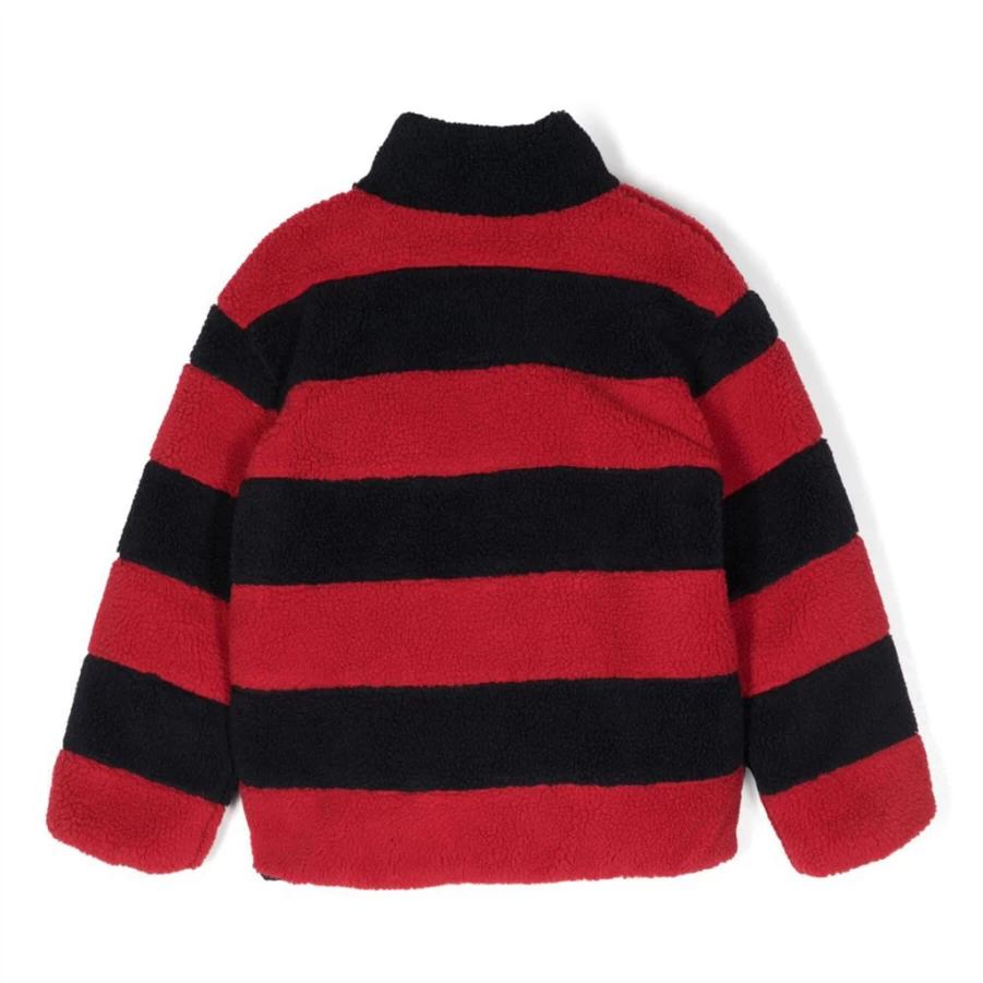 "KIDS21 Red Stripes Jacket for Kids – Stylish & Comfortable Outerwear"