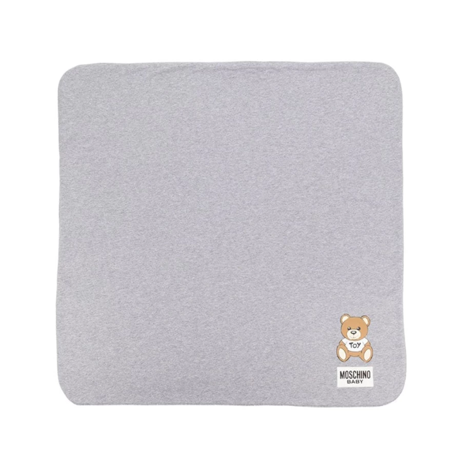 KIDS21 Grey Plush Toy Bear Blanket for Kids - Soft & Cozy Comfort Throw