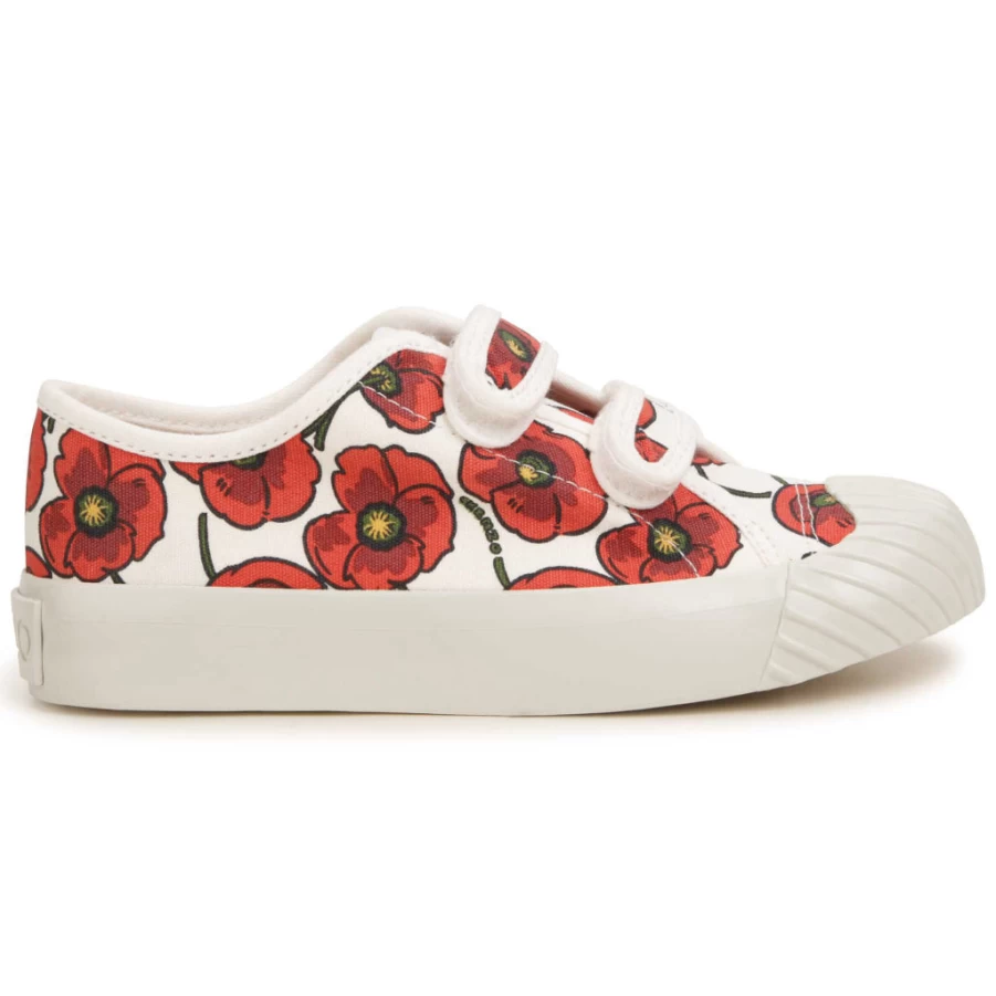 "KIDS21 Multi-Colored Poppy Canvas Sneakers for Kids - Stylish & Comfortable"