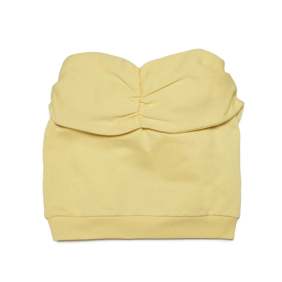 "KIDS21 Yellow Logo Skirt for Kids - Stylish & Comfortable"