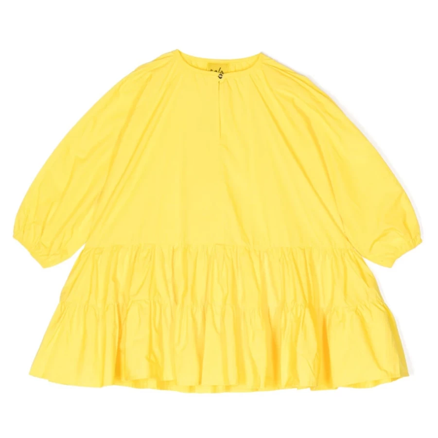 KIDS21 Women's Summer Yellow Maxi Dress - Flowy Long Boho Chic Dress for Beach Vacation