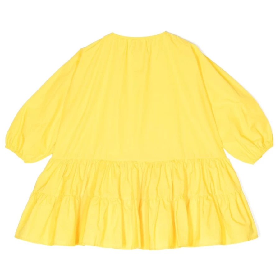 KIDS21 Women's Summer Yellow Maxi Dress - Flowy Long Boho Chic Dress for Beach Vacation