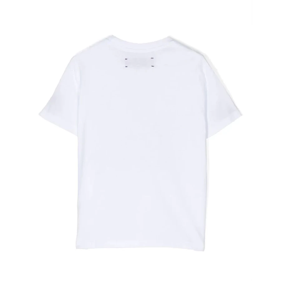 KIDS21 White Amiri Trouble Tee for Kids - Stylish Graphic T-Shirt
