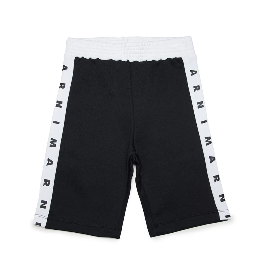 "KIDS21 Black Sporty Shorts for Active Kids - Comfortable Athletic Shorts for Boys & Girls"