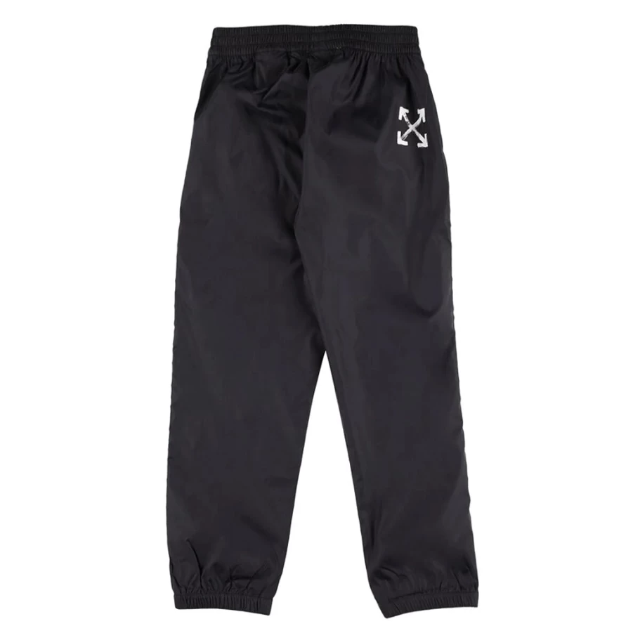 KIDS21 Black Paint Script Jogger Pants for Kids - Stylish Comfortable Sweatpants