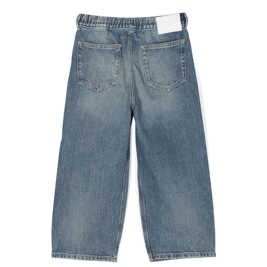 "KIDS21 Washed Indigo Denim Jeans for Kids - Comfortable & Stylish"