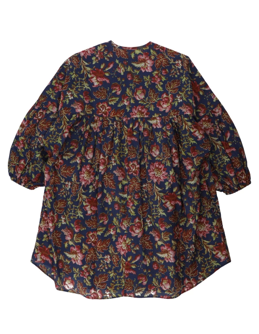 KIDS21 Blue Abigail Smock Dress for Kids - Stylish and Comfortable Dress for Girls