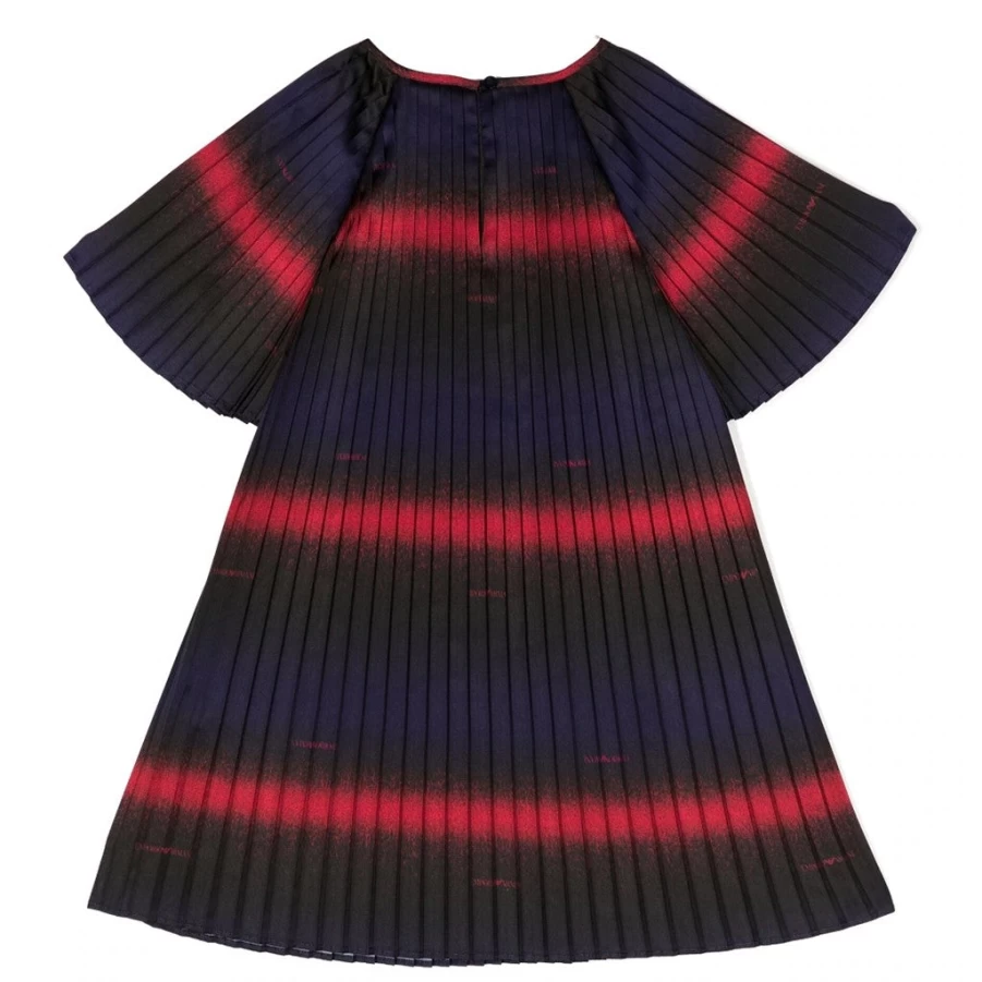 "KIDS21 Multi-Colored Pleated Dress for Kids – Stylish & Comfortable"