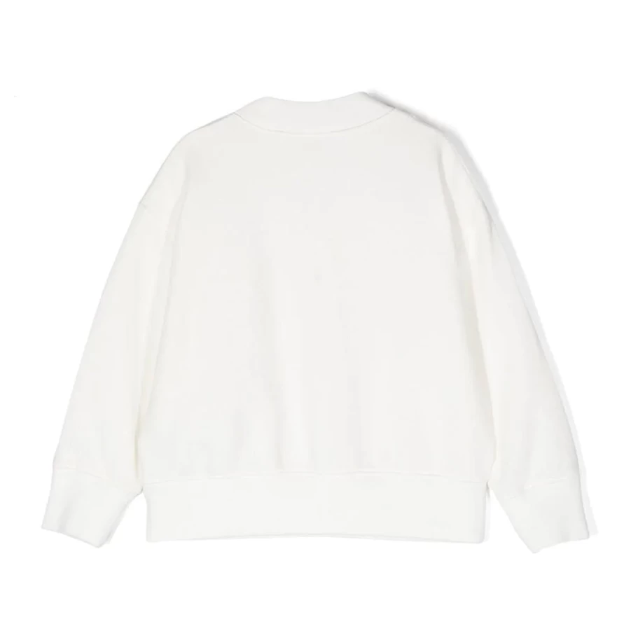 "KIDS21 White Bear Sweatshirt for Kids - Cozy & Cute Animal Hoodie"