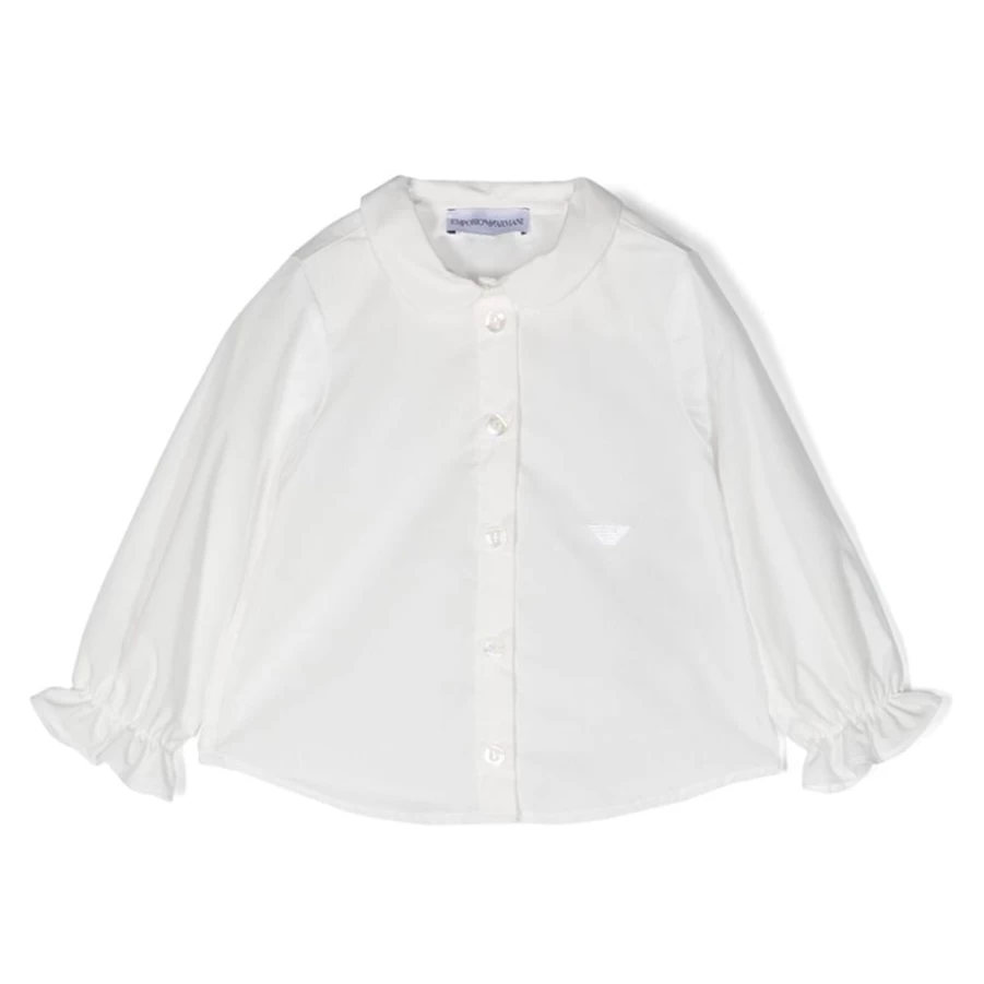 "KIDS21 White Cotton Poplin Shirt for Kids – Premium Comfort & Style"