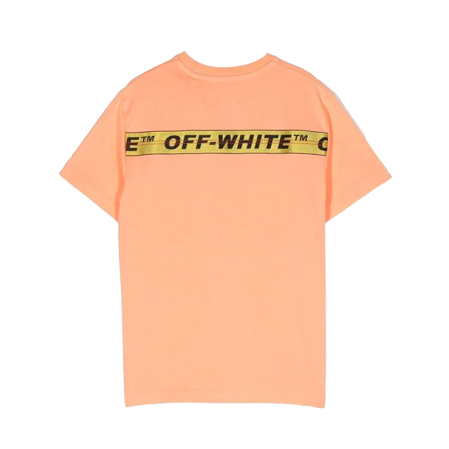 KIDS21 Orange Logo T-Shirt for Kids - Comfortable Cotton Tee with Branded Design