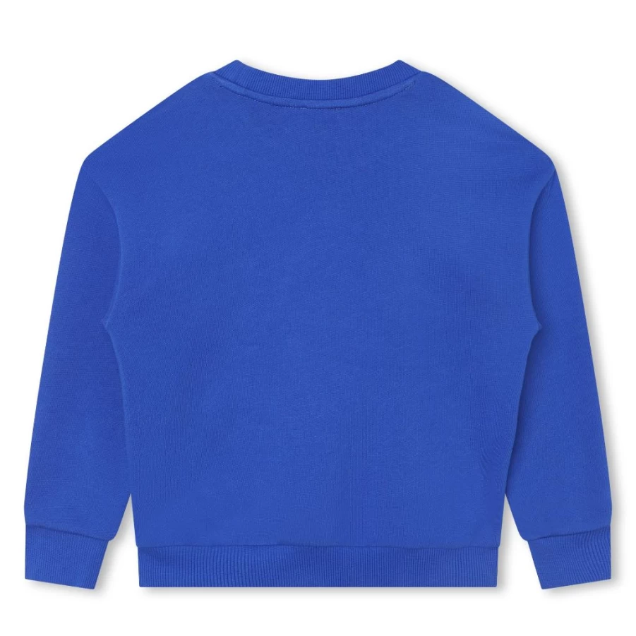 KIDS21 Blue Boke Badge Sweatshirt for Kids - Stylish & Comfortable Pullover