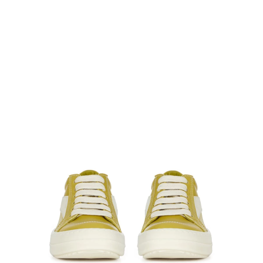 "KIDS21 Vintage Yellow Sneakers – Retro Style Comfortable Kids Shoes"