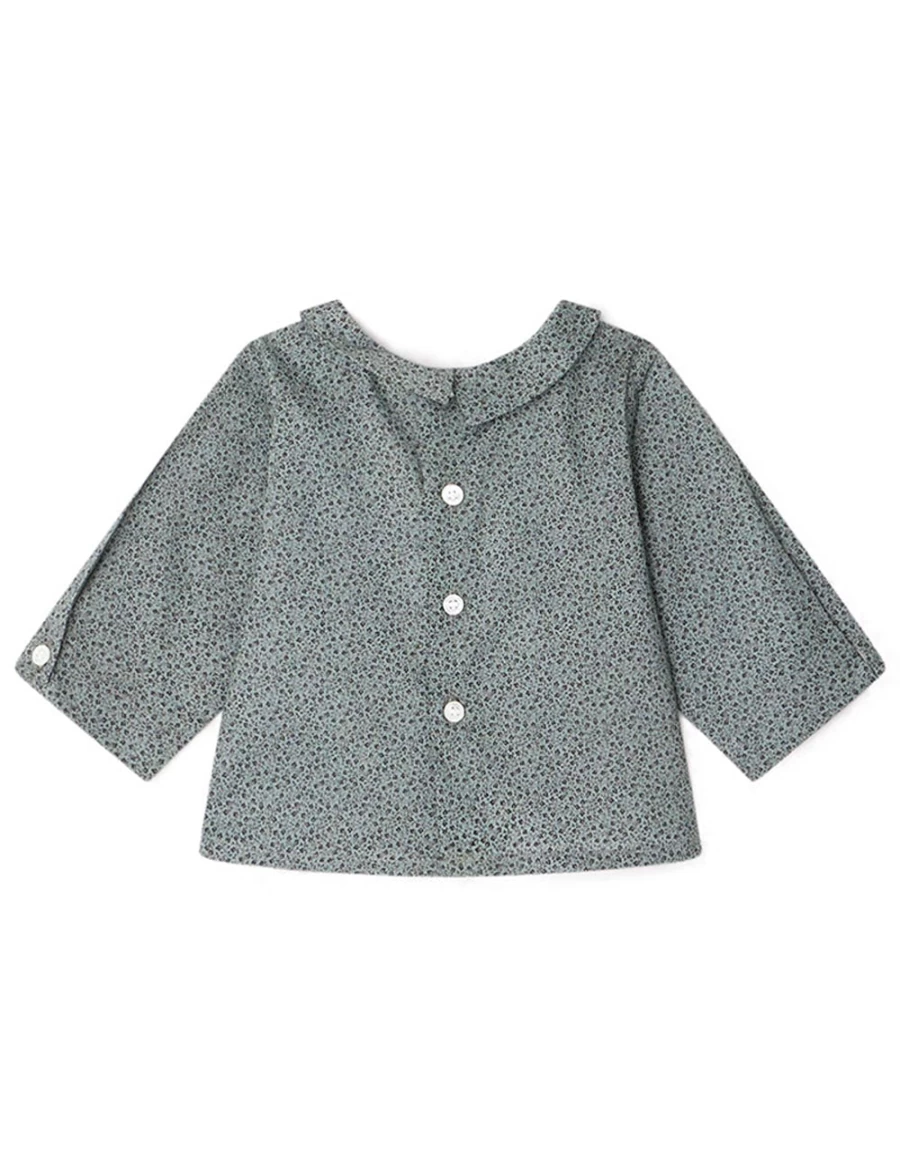 KIDS21 Liberty Floren Green T-Shirt for Kids - Comfortable Cotton Tee