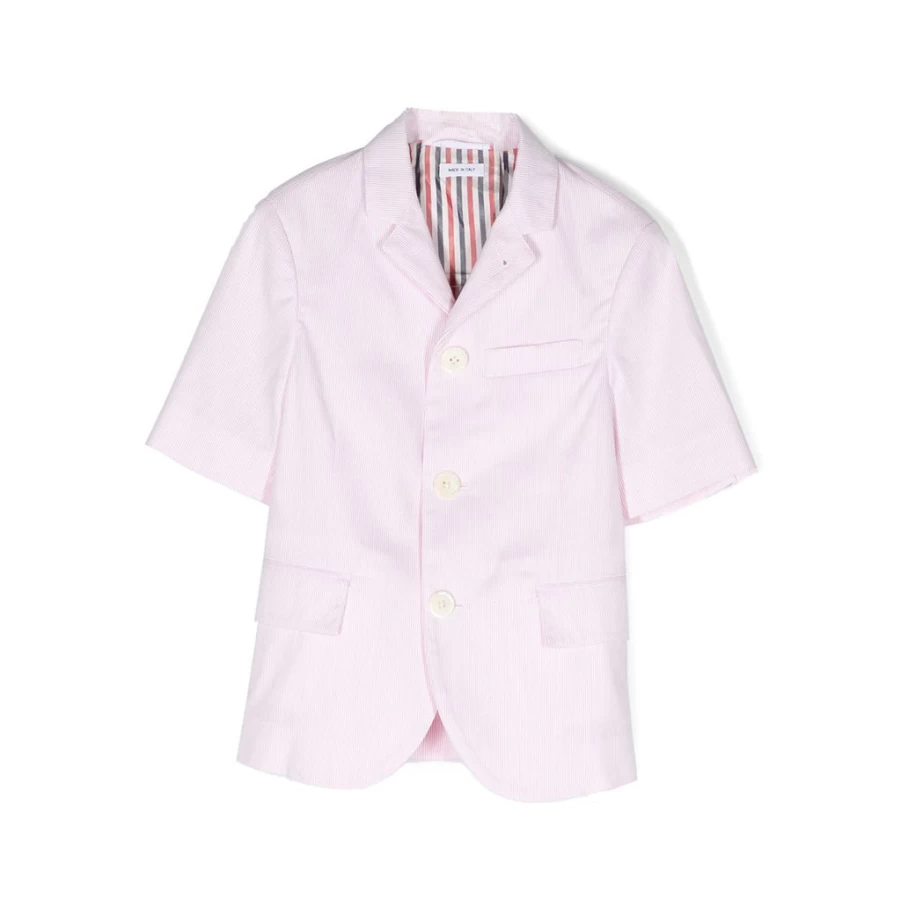 KIDS21 Pink Classic Pincord Jacket for Kids - Stylish & Comfortable Outerwear