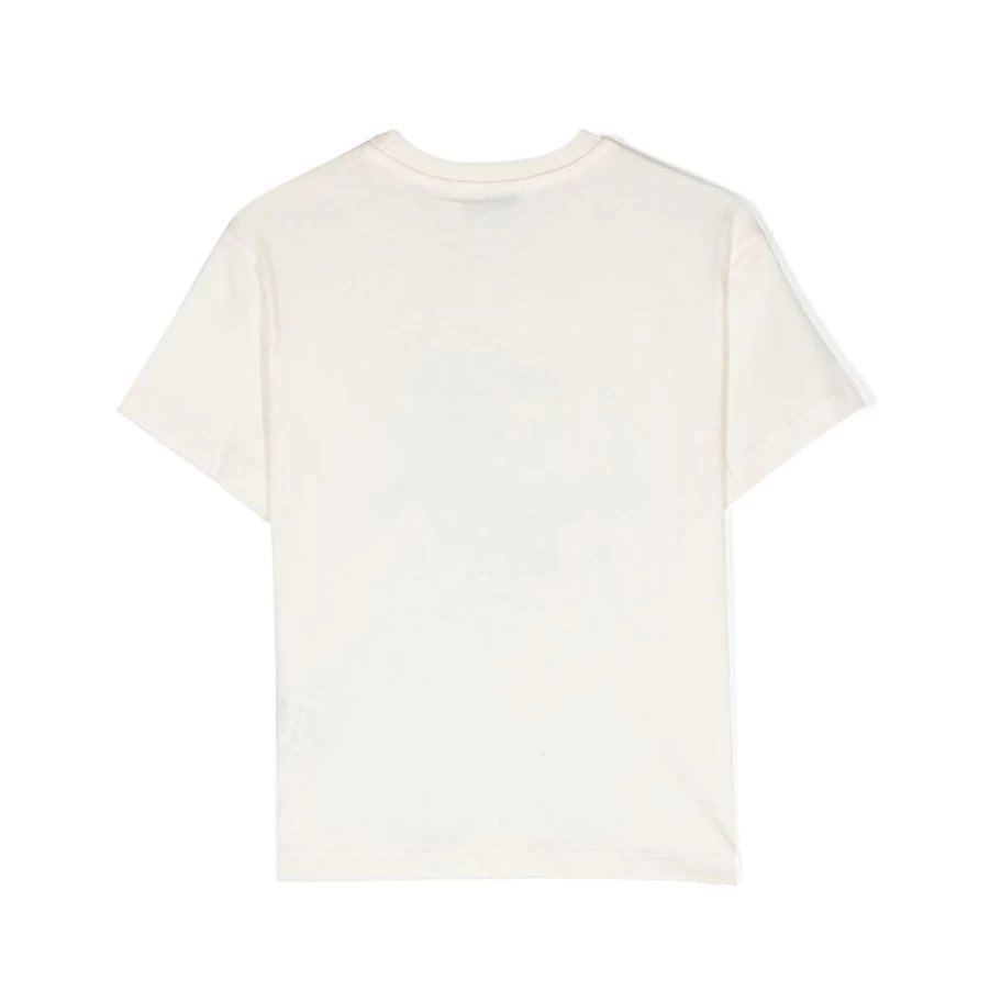 KIDS21 Ivory Logo Printed Cotton T-Shirt for Kids - Comfortable & Stylish Tee