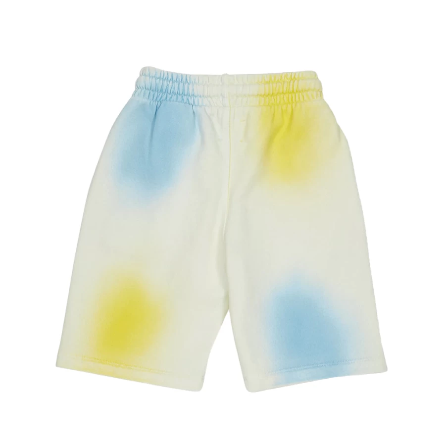 "KIDS21 Multi-Colored Spray Paint Sweat Shorts for Kids"