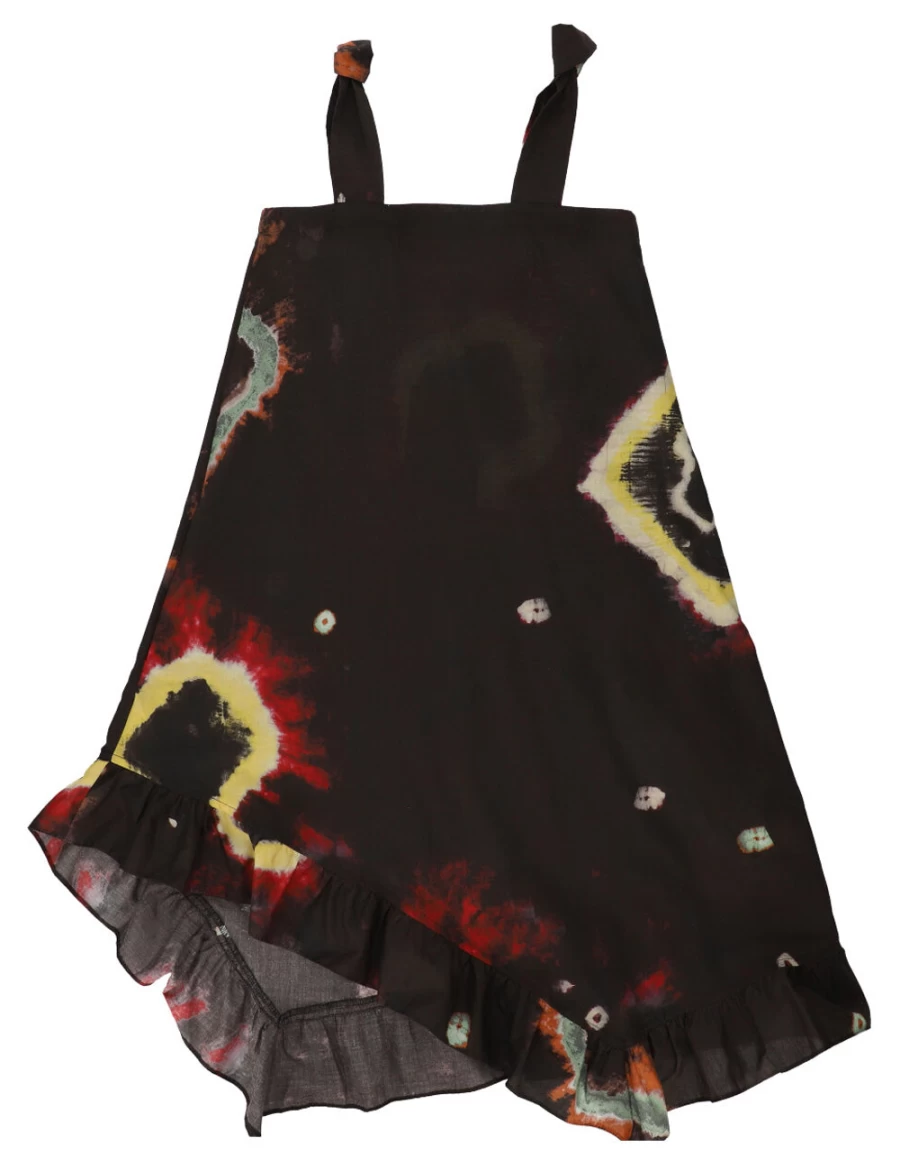 KIDS21 Black Maggy Dress for Kids - Elegant and Stylish Girls' Dress