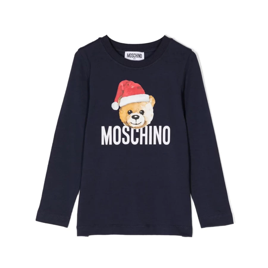 KIDS21 Blue Bear Print Kids T-Shirt - Soft Cotton Casual Tee for Boys & Girls