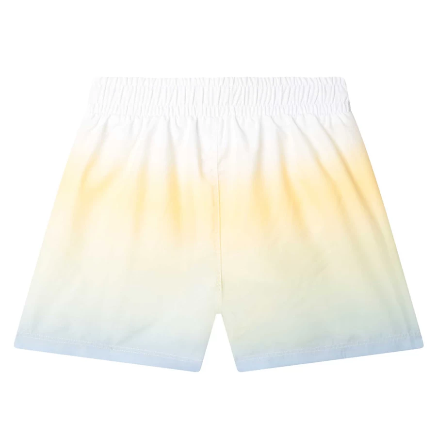 "KIDS21 Multi-Colored Gradient Swim Shorts for Kids – Stylish & Comfortable"