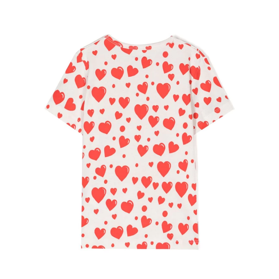 "KIDS21 Multi-Colored Hearts Graphic T-Shirt for Kids"