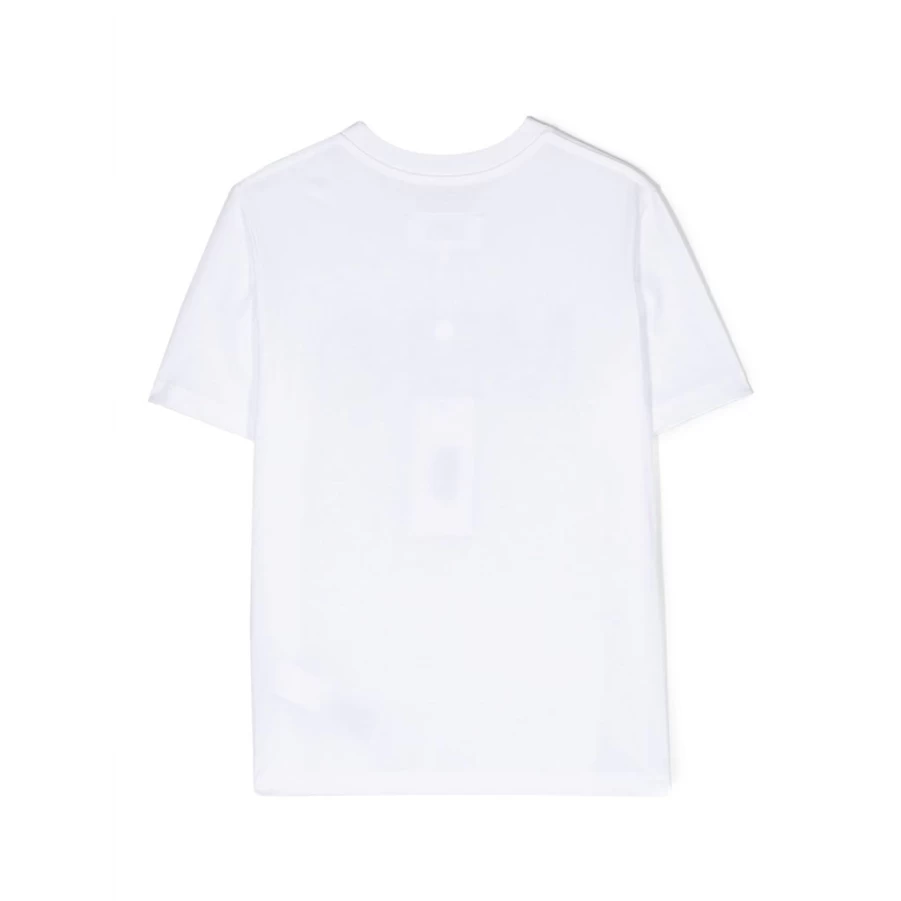 KIDS21 White Logo Short Sleeve T-Shirt for Kids - Comfortable Cotton Tee