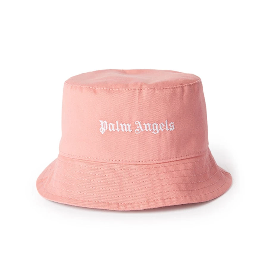 KIDS21 Pink Bucket Hat with Logo - Adjustable Unisex Sun Hat for Women Men