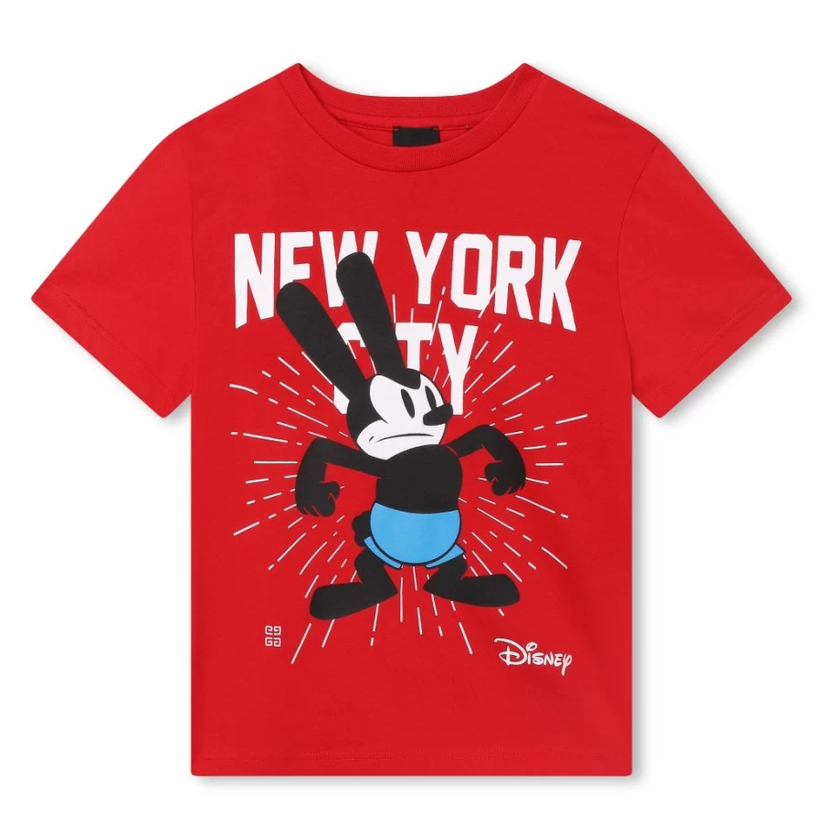 KIDS21 Disney Red T-Shirt for Kids - Official Licensed Character Tee