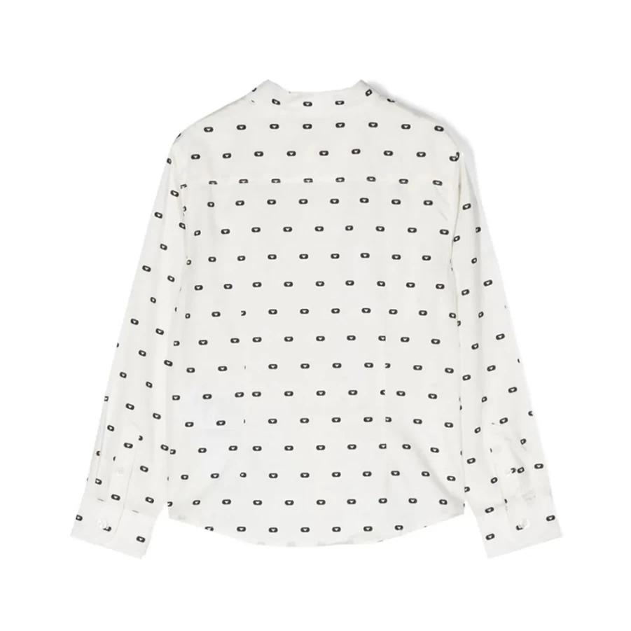 KIDS21 Ivory Long Sleeve Shirt for Kids - Comfortable & Stylish Casual Wear