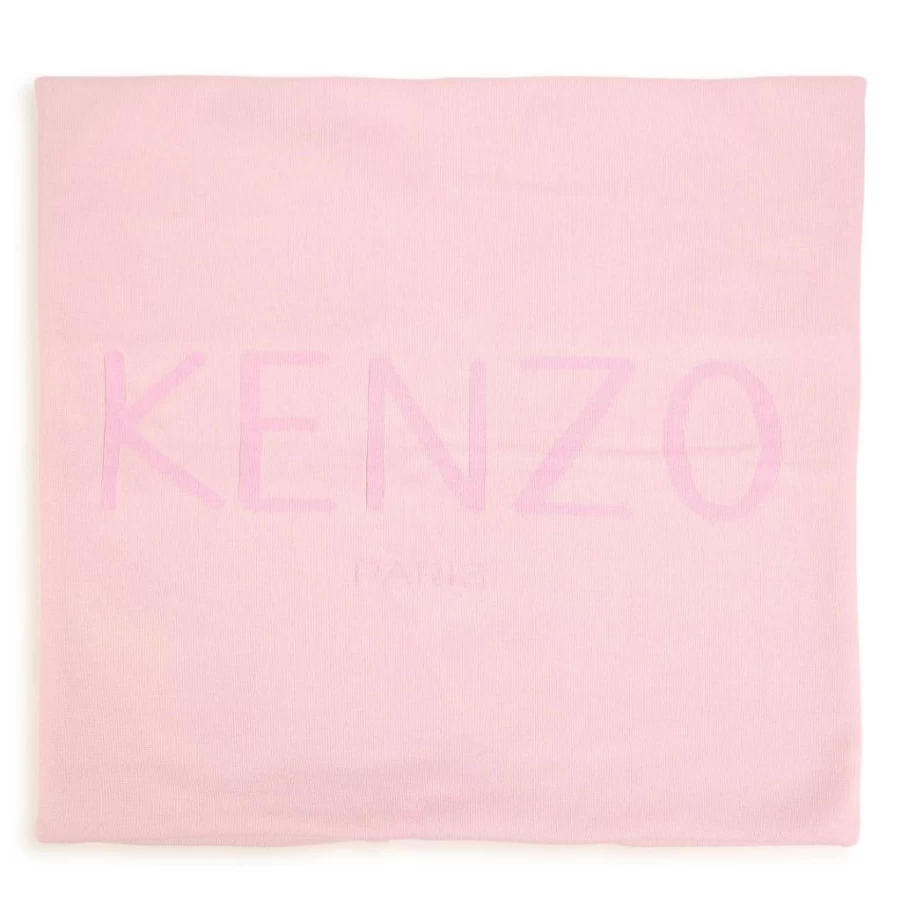 KIDS21 Pink Logo Blanket - Soft Cozy Personalized Throw for Kids & Adults