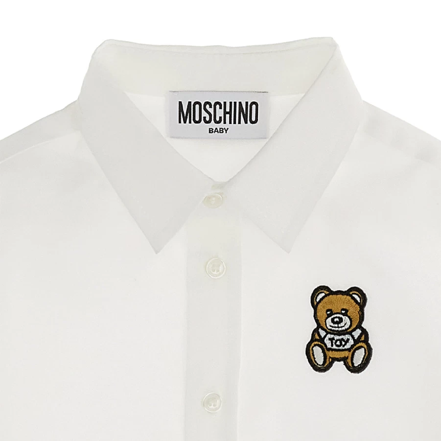 KIDS21 White Teddy Bear Graphic T-Shirt for Kids - Cute & Comfortable Cotton Tee