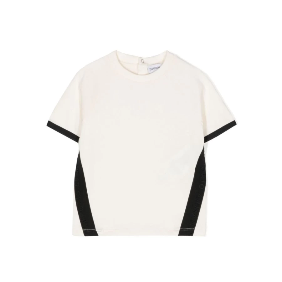 KIDS21 Ivory Short Sleeve T-Shirt for Kids - Soft Cotton Comfort Fit Tee
