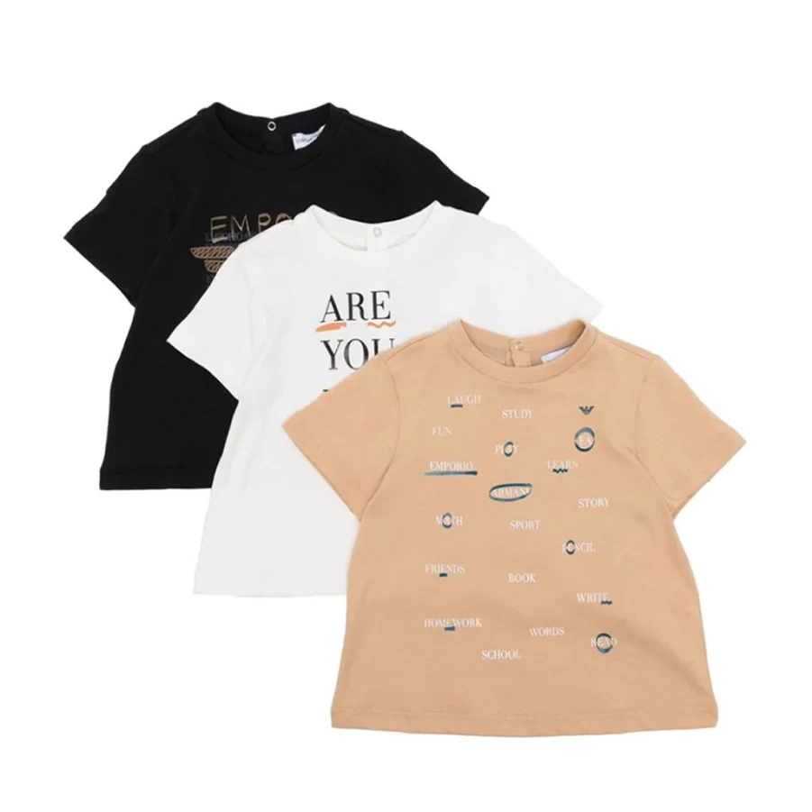 "KIDS21 Multi-Colored 3-Piece Kids Outfit Set – Stylish & Comfortable"