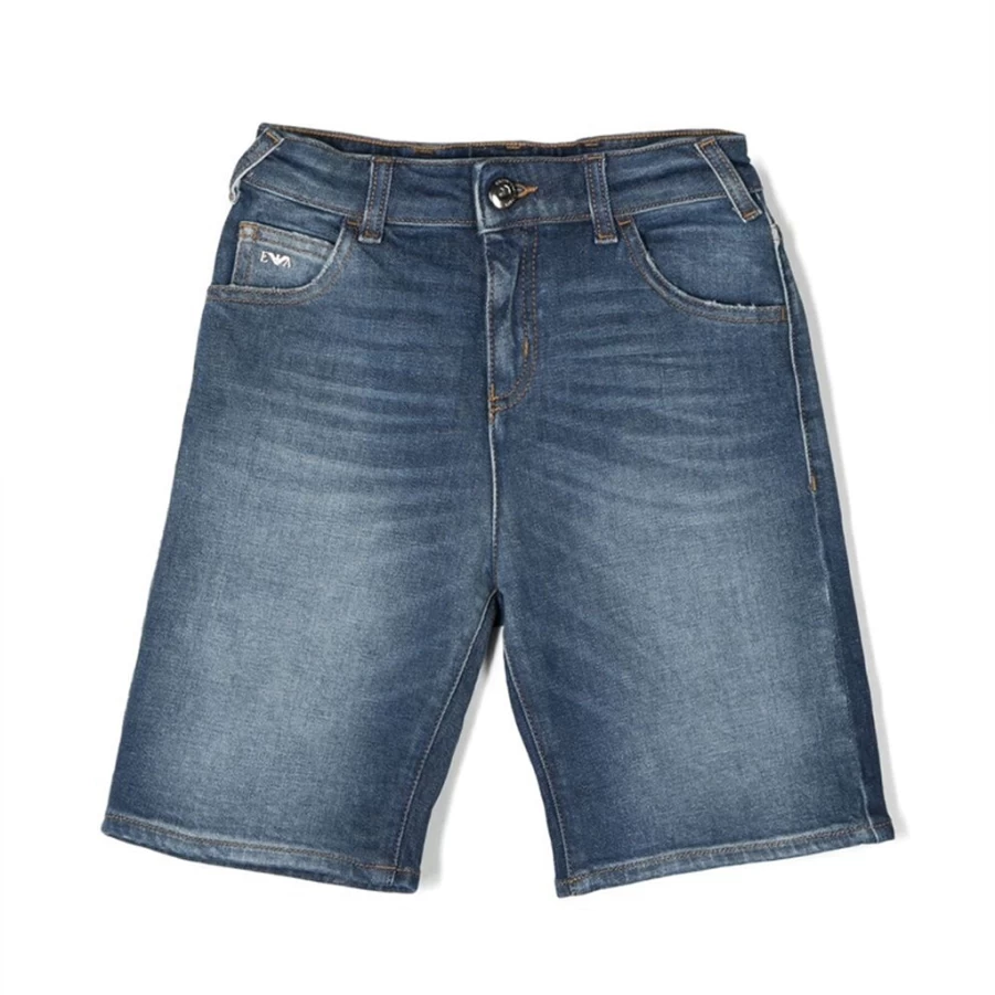 KIDS21 Boys' 5-Pocket Casual Shorts in Indigo - Comfortable Stretch Denim for Active Kids