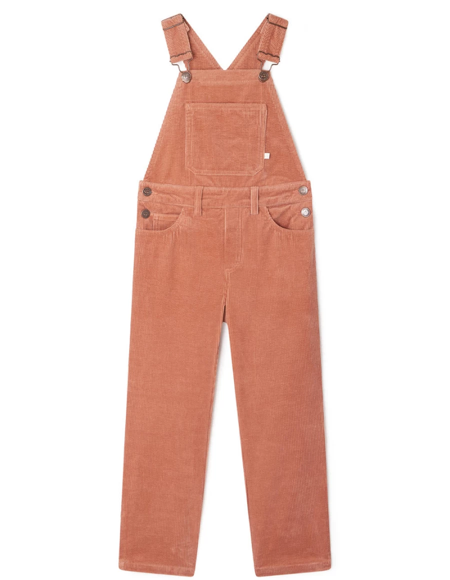 Pink Corduroy Country Overalls for Kids by KIDS21 | Durable & Stylish Overalls for Boys & Girls