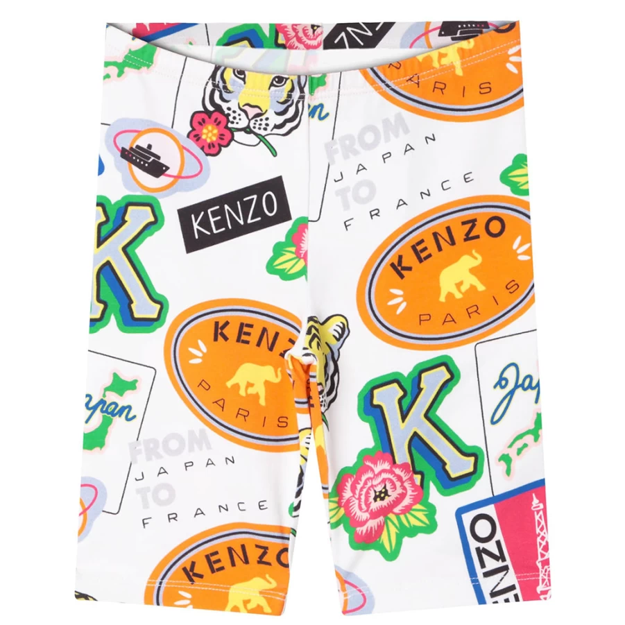 KIDS21 Multi-Colored Allover Print Journey Shorts for Kids