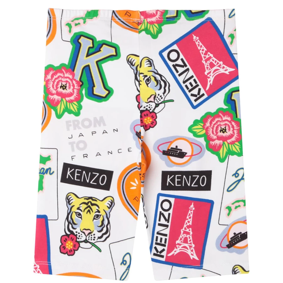KIDS21 Multi-Colored Allover Print Journey Shorts for Kids