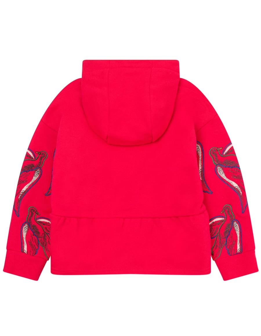 KIDS21 Fuchsia Hooded Sweatshirt for Kids - Soft Pullover with Hood