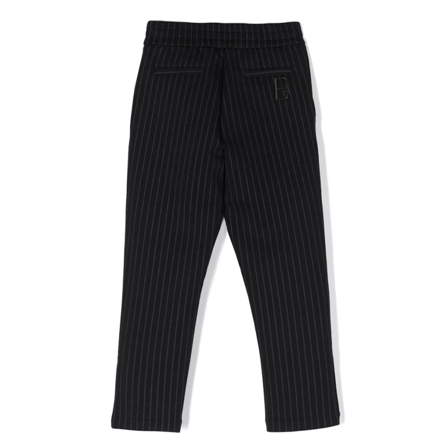 "Navy Pinstripe Trousers for Kids by KIDS21 – Stylish Striped Pants"