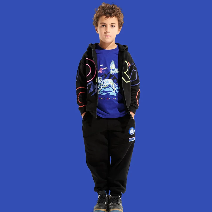 "KIDS21 Polar T-Shirt for Kids - Comfortable Blue Cotton Tee"