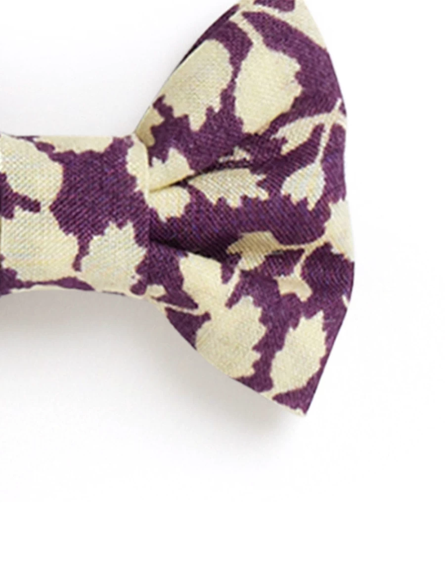 Purple Bow Hair Clips Set for Kids by KIDS21 - Cute Girls Hair Accessories