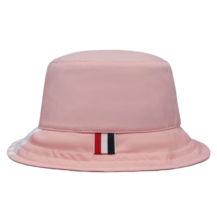 KIDS21 Pink Four Bar Bucket Hat for Kids - Stylish & Comfortable Summer Sun Hat