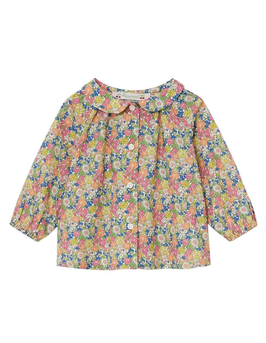 KIDS21 Multi-Colored Domino Liberty Blouse for Kids - Stylish & Comfortable Top