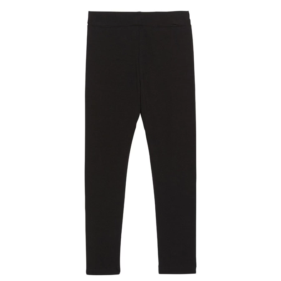 KIDS21 Black Logo Leggings for Kids - Stylish & Comfortable
