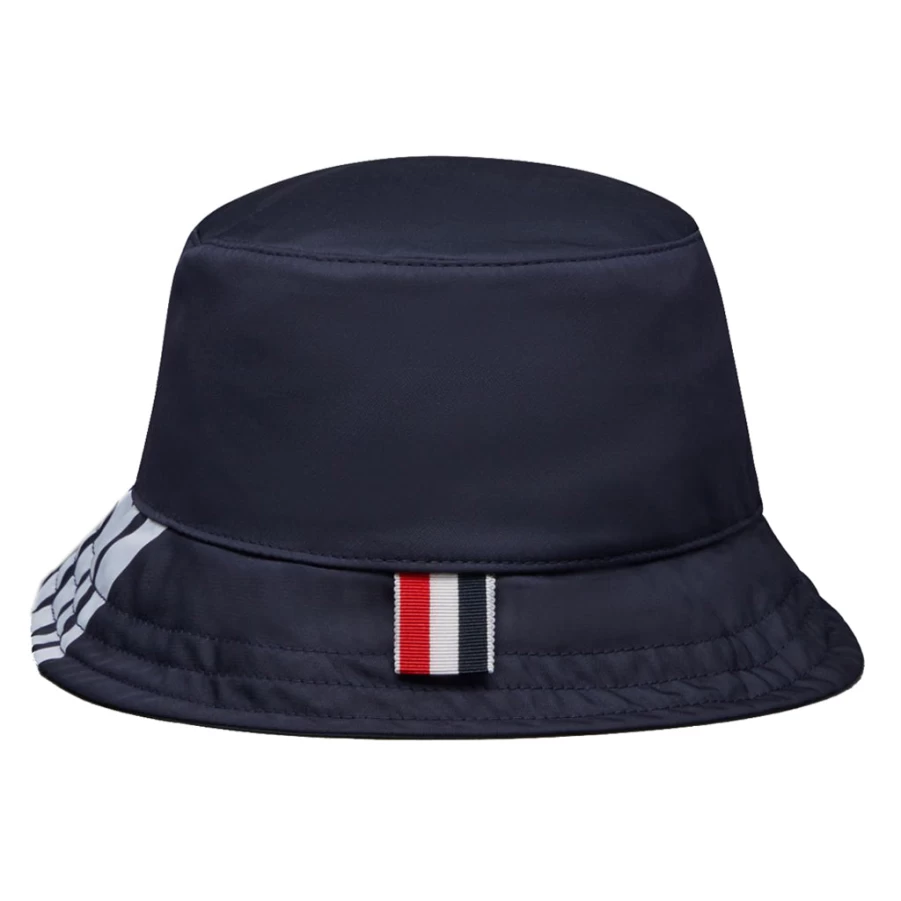 KIDS21 Navy Four Bar Bucket Hat for Kids - Stylish & Comfortable Sun Protection