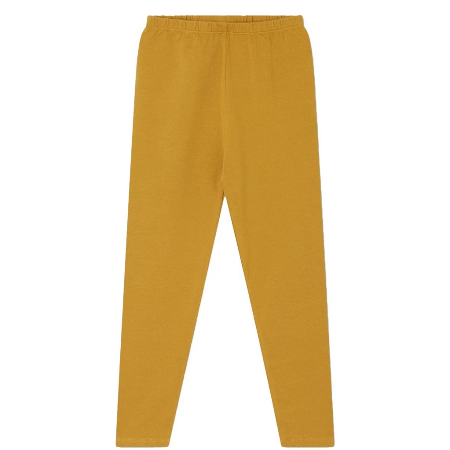 KIDS21 Yellow Aurelius Leggings for Kids - High-Quality Comfortable Yoga Pants