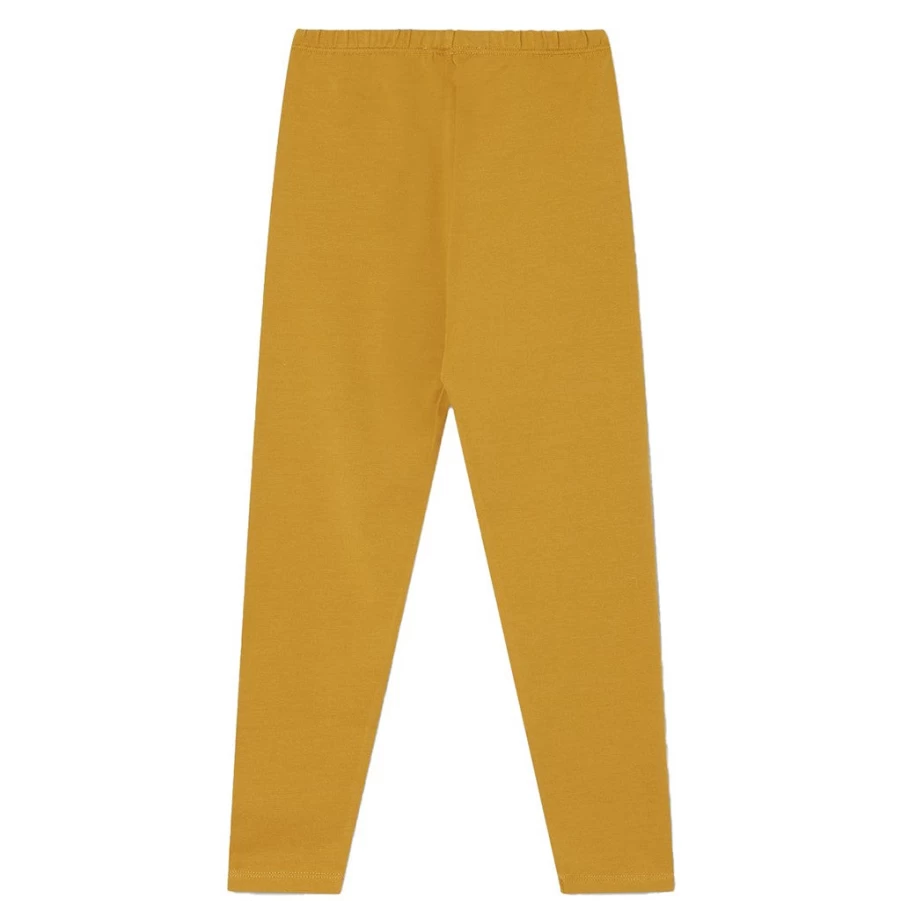 KIDS21 Yellow Aurelius Leggings for Kids - High-Quality Comfortable Yoga Pants