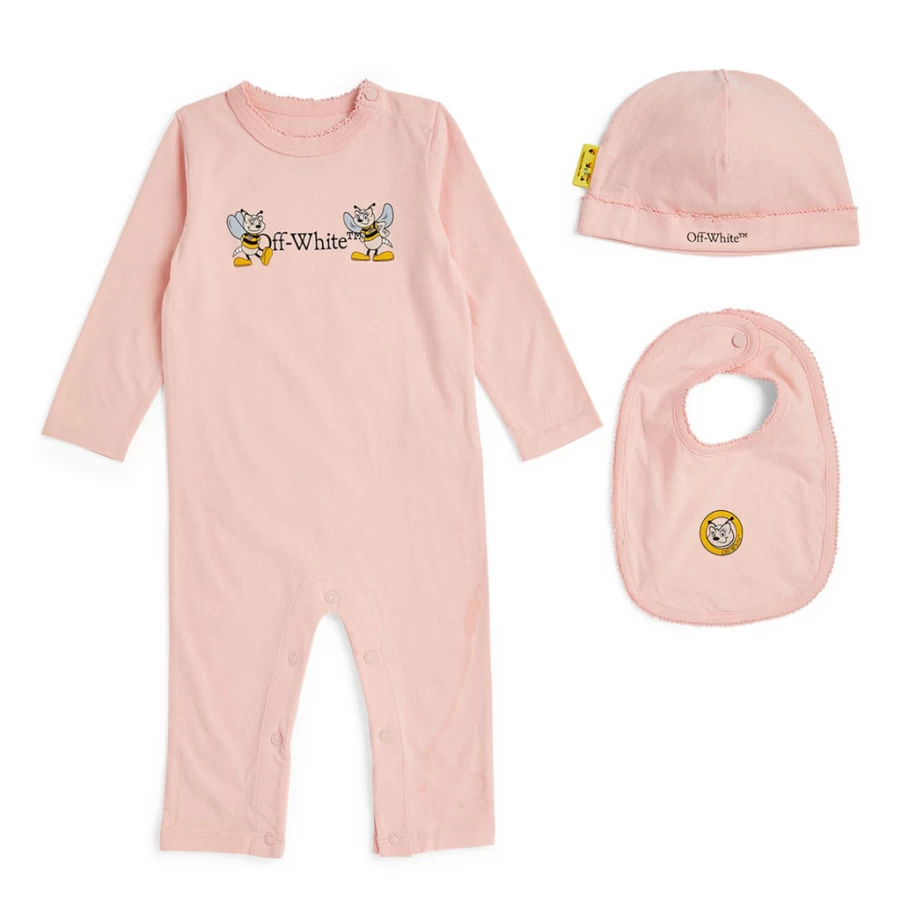 KIDS21 Girls' Pink Mascotte Logo T-Shirt 3-Pack