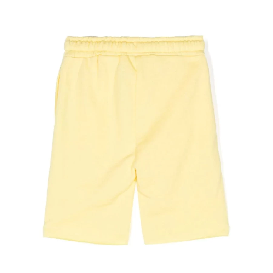 KIDS21 Yellow Drawstring Comfortable Athletic Track Shorts for Kids